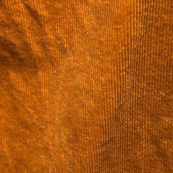 Maeve Anthropologie The Colette Corduroy Crop Wide Leg pants Size 32 Caramel - Picture 3 of 16